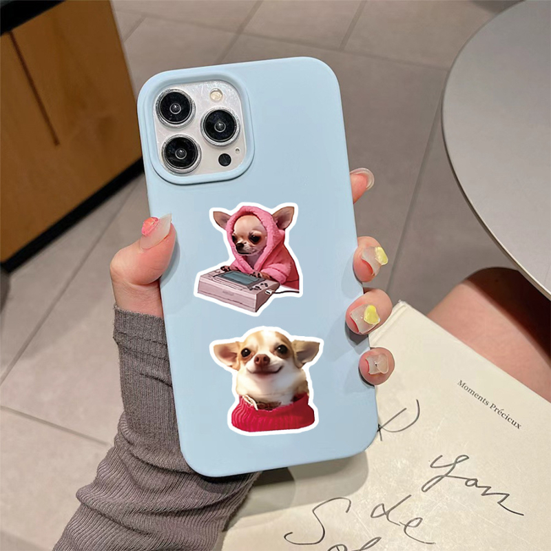 50 autocolante roz cu animale, stil desen animat drăguț, design unic, pentru caiet și telefon, autocolante decorative