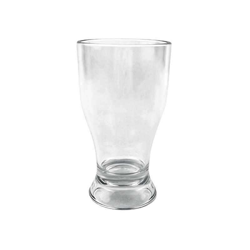 Pahar transparent din acrilic pentru băuturi, destinat restaurantelor, potrivit pentru băuturi calde și reci, limonadă, sucuri, ceai cu lapte și bere, capacitate 201–300 ml