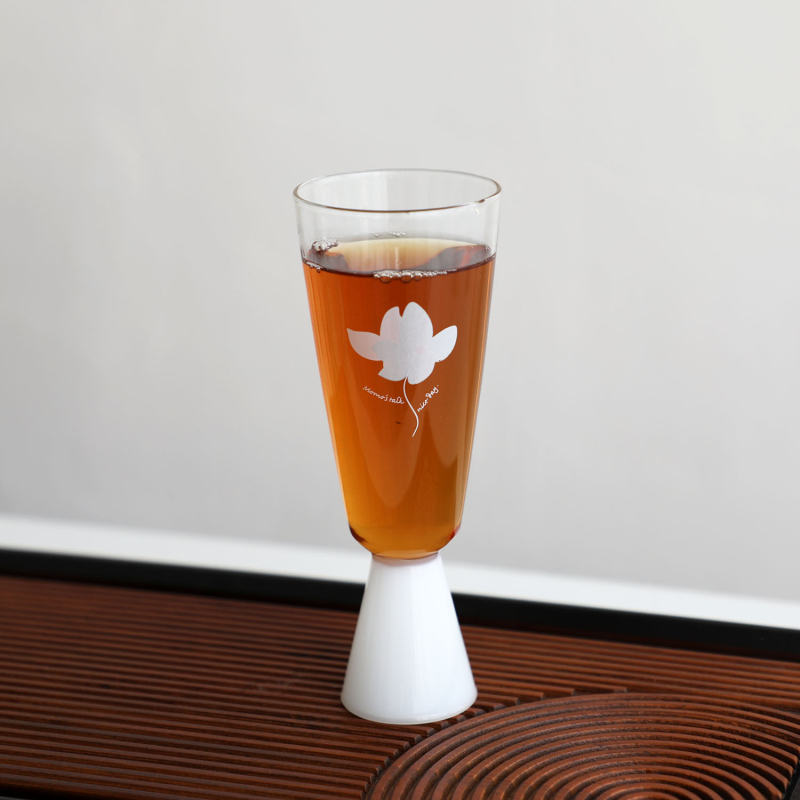 Pahar din sticlă Gongfu pentru ceai și cafea, stil japonez, minimalist modern, fără mâner, rezistent la temperaturi ridicate