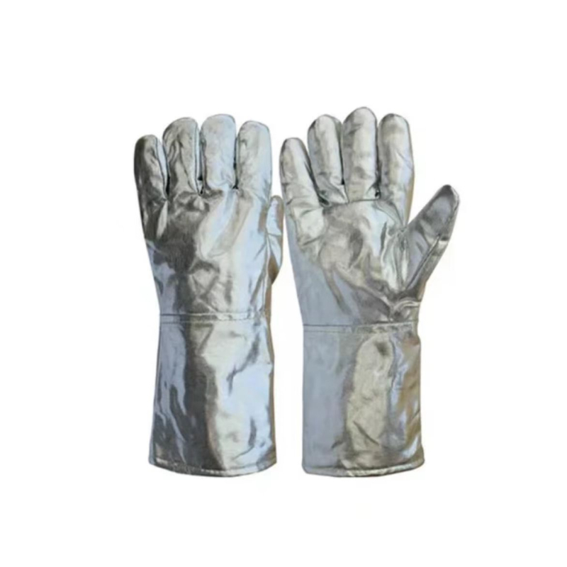 Mănuși izolante din folie de aluminiu – protecție la temperaturi înalte, rezistente la foc, protecție împotriva radiațiilor, anti-arsuri