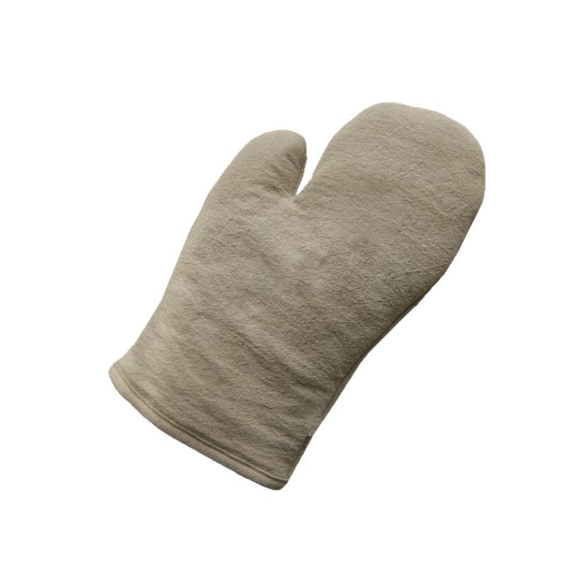 Mănuși de protecție termică pentru uz casnic, groase, rezistente la temperaturi înalte, pentru bucătărie, coacere, cuptor și cuptor cu microunde – din bumbac și in