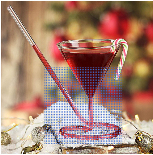 Pahar de cocktail cu spirală din sticlă, pahar triunghiular pentru suc, pahar Martini și pahar de vin roșu
