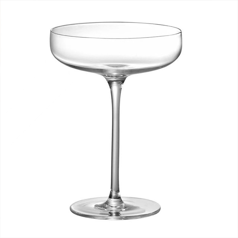 Pahar plastic pentru cocktailuri, pahar înalt pentru Margarita și Martini, design modern și creativ