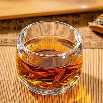 Ceașă de ceai din sticlă de borosilikat înalt, transparentă, dintr-un singur strat, rezistentă la temperaturi mari, minimalistă, mic pahar pentru lapte sau cafea