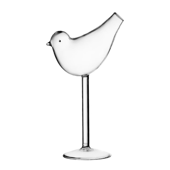 Pahar de vin creativ în stil Instagram, din sticlă borosilicată fără plumb, cu spirală