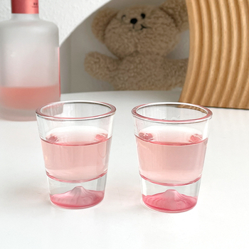 Set de pahare mici pentru sake cu design Fuji, stil japonez, pahare pentru shochu și băuturi spirtoase, pahare pentru o gură
