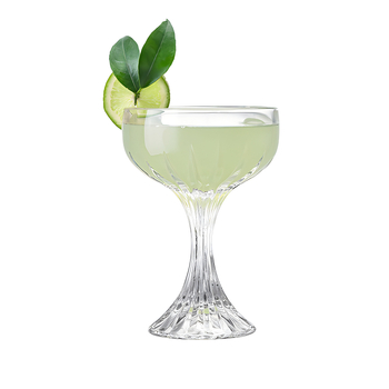 Pahar de cristal gravat, cu picior înalt, pentru șampanie și cocktail, pahar de vin elegant