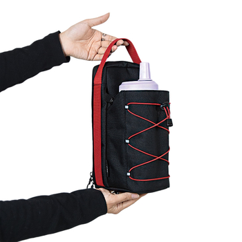 Husă izolantă pentru sticlă cu curea crossbody, personalizabilă, pentru drumeții în aer liber, capacitate mare, protecție anti-cădere