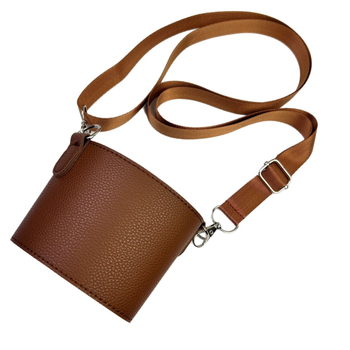 Husă portabilă din PU pentru pahare de ceai cu lapte și cafea, izolație și curea crossbody