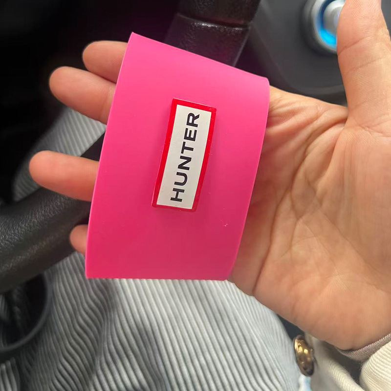 Husă din silicon pentru pahar din sticlă, protecție izolantă din PVC, suport anti-derapant DIY pentru ceai cu lapte