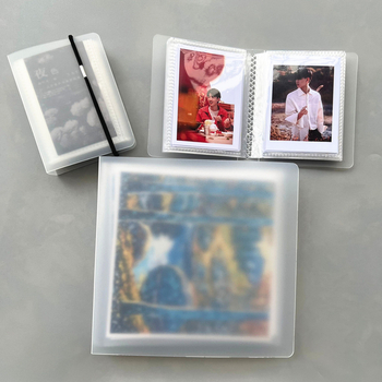 Album compact pentru carduri de 3 inch, pentru vizit Carduri bancare, cu pagini intercalate, dimensiune 15×15