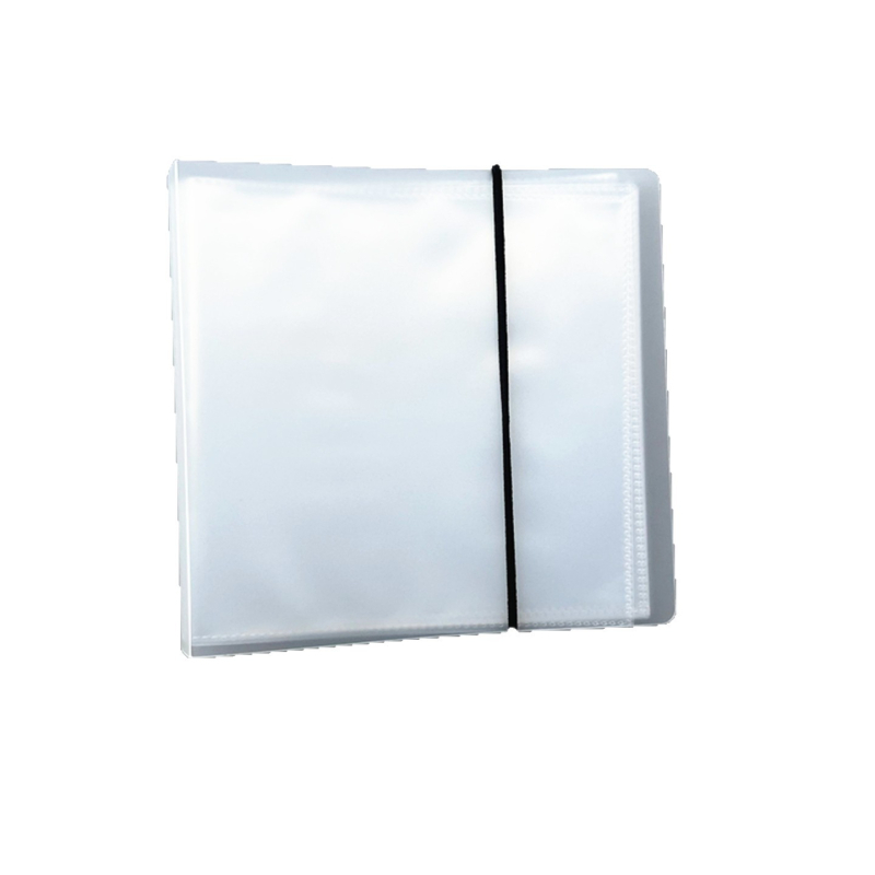 Album compact pentru carduri de 3 inch, pentru vizit Carduri bancare, cu pagini intercalate, dimensiune 15×15