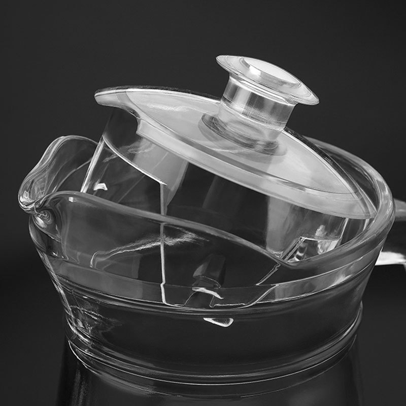 Capac din plastic PS pentru ceainic și ceașcă de apă, design octagonal
