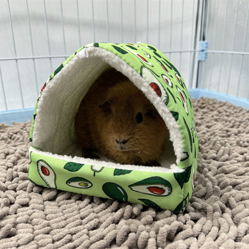 Hamsterovo pamukasto gnijezdo za zimu — vreća za spavanje i viseće gnijezdo