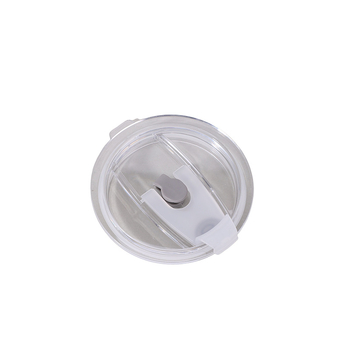 Capac transparent pentru tumbler de 20oz, cu capac push din silicon și pai – capac pentru cafea