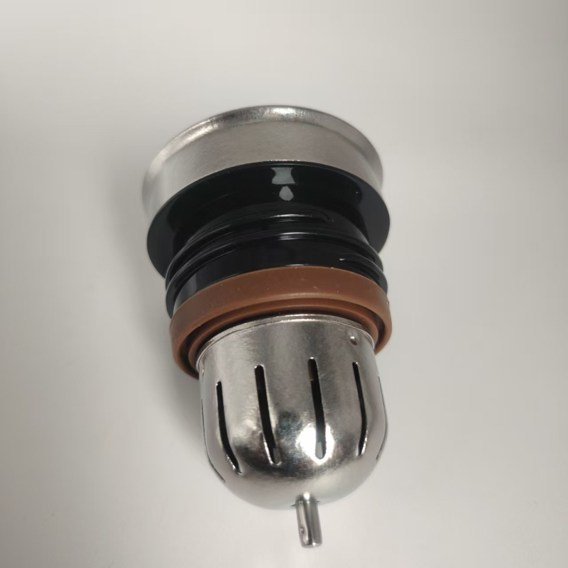 Capac termos din titan pur cu afișaj mecanic al temperaturii, capac magnetic pentru paharul cu apă și capac interior cu sită pentru ceai