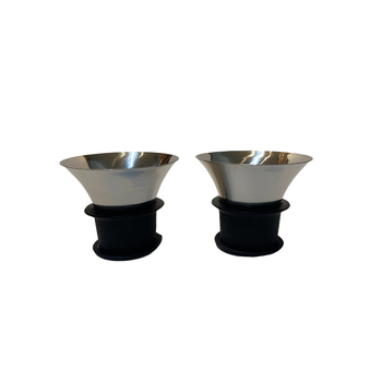 Carafă de apă în stil european, din sticlă borosilicată, cu capac din oțel inoxidabil