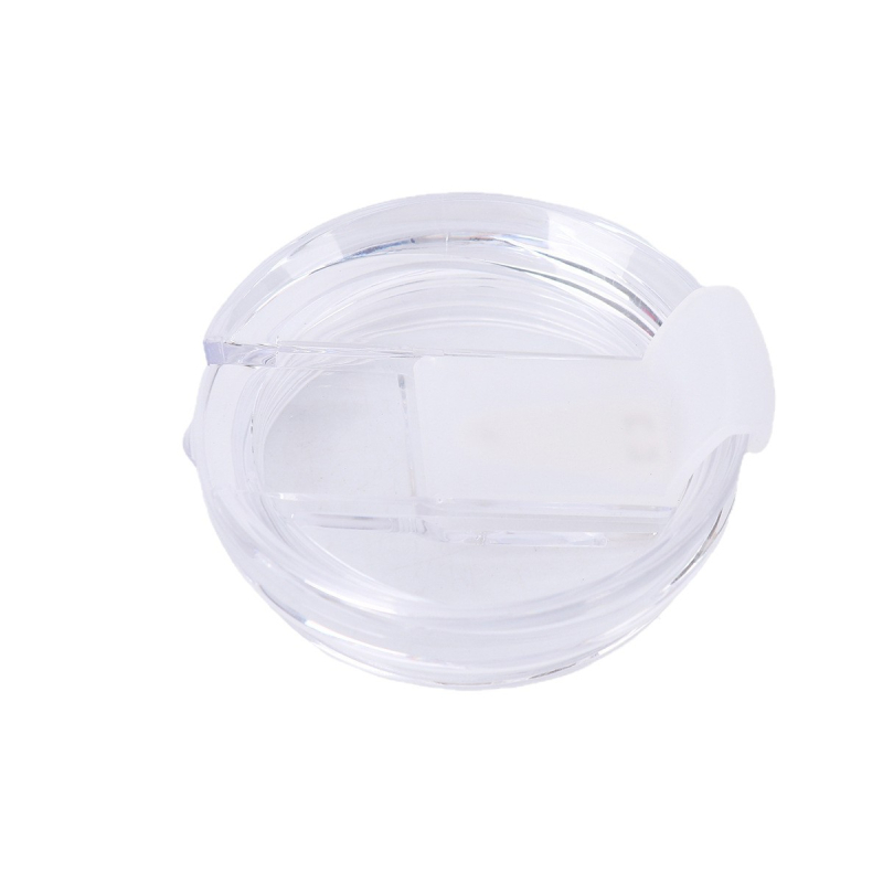 Capac transparent din plastic pentru ceașca de cafea, etanș anti-scurgere, mare capacitate, accesorii pentru pai