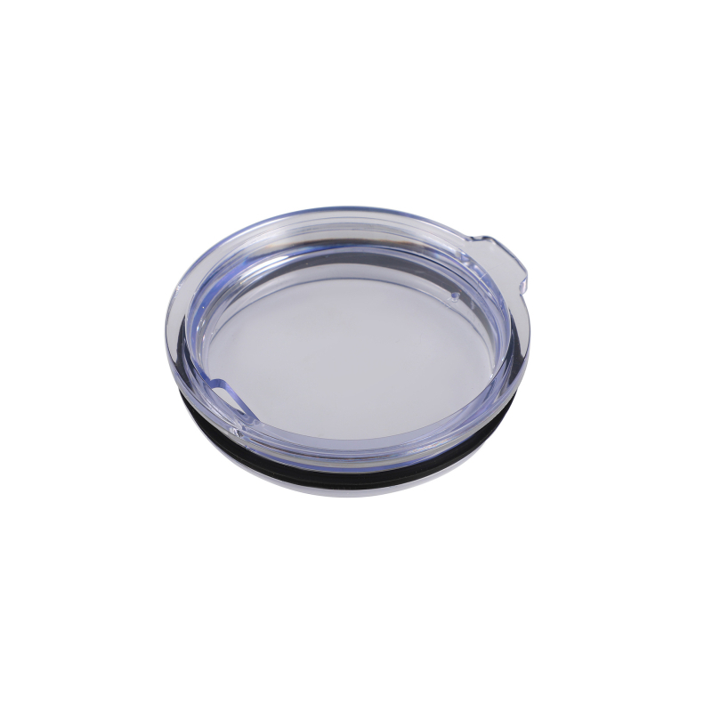 Capac din plastic pentru pahar auto 30oz, design plat, etanș, transparent, rezistent la temperaturi înalte