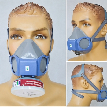 Shengbao GM2004 Polumaska Respirator za Bojanje i Kemijsku Zaštitu, Zaštita od Prašine i Štetnih Plinova
