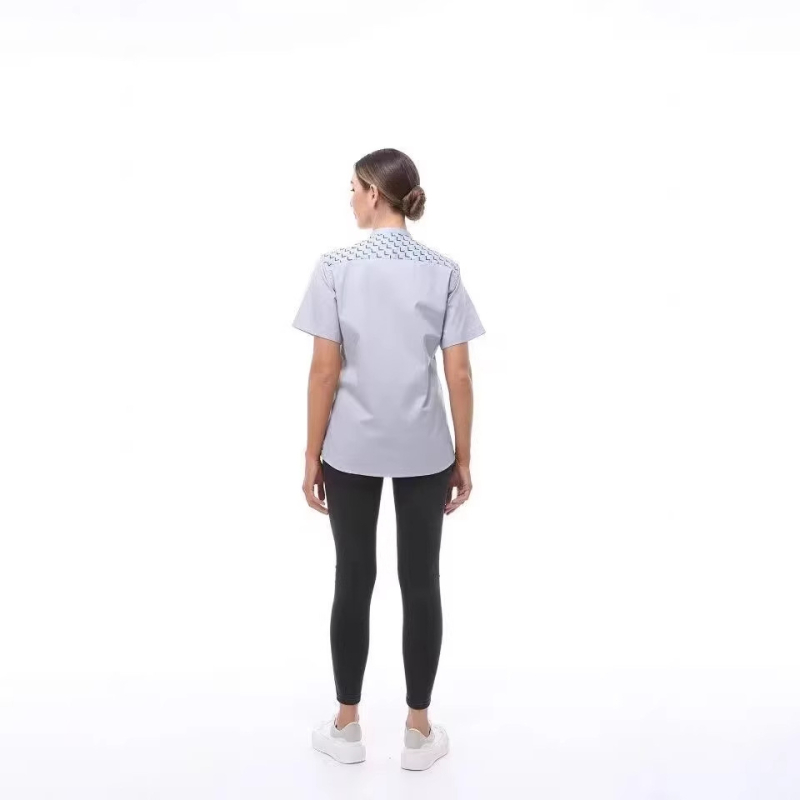 Set uniforme za kafić — košulje s dugim i kratkim rukavima, prozračne