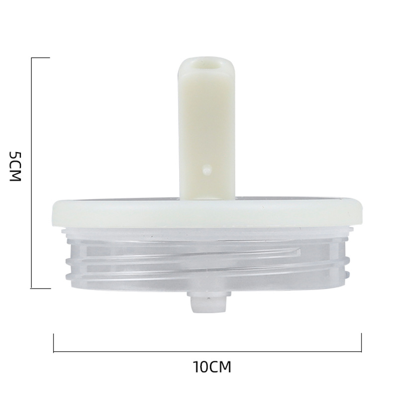 Capac pentru pahar 40oz cu design colorat, îngroșat și pai drept