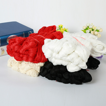 Ață de brodat pentru tălpi de pantofi, fir gros alb de bumbac, vechi fir de bumbac, poliester pentru quilting
