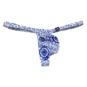 Muške tangice s leopard uzorkom od ice silk 0015
