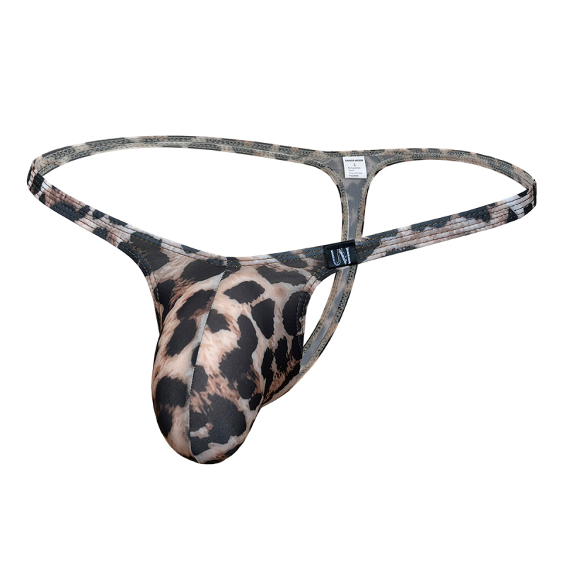 Muške tangice s leopard uzorkom od ice silk 0015