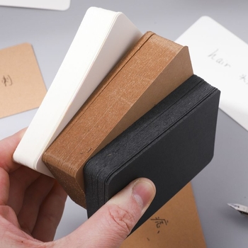 Set de carduri cu cuvinte: carduri mici goale, carduri solide, carduri negre, kraft carduri, semne de carte, carduri de mesaje, etichete cu nume, mini-caiete, materiale, carduri albe