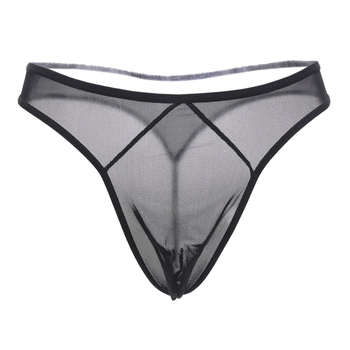 Muške mrežaste tanga gaćice, izuzetno tanke, U-oblik dizajn, seksi donje rublje, model 2011