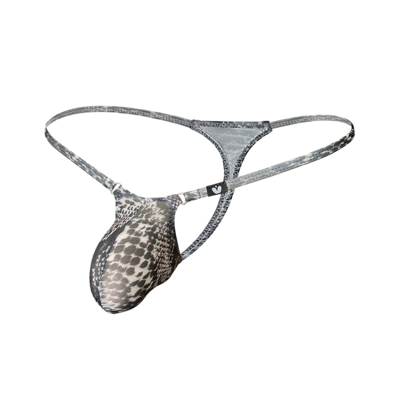 Muške tange s leopard uzorom, niski struk 0505-1