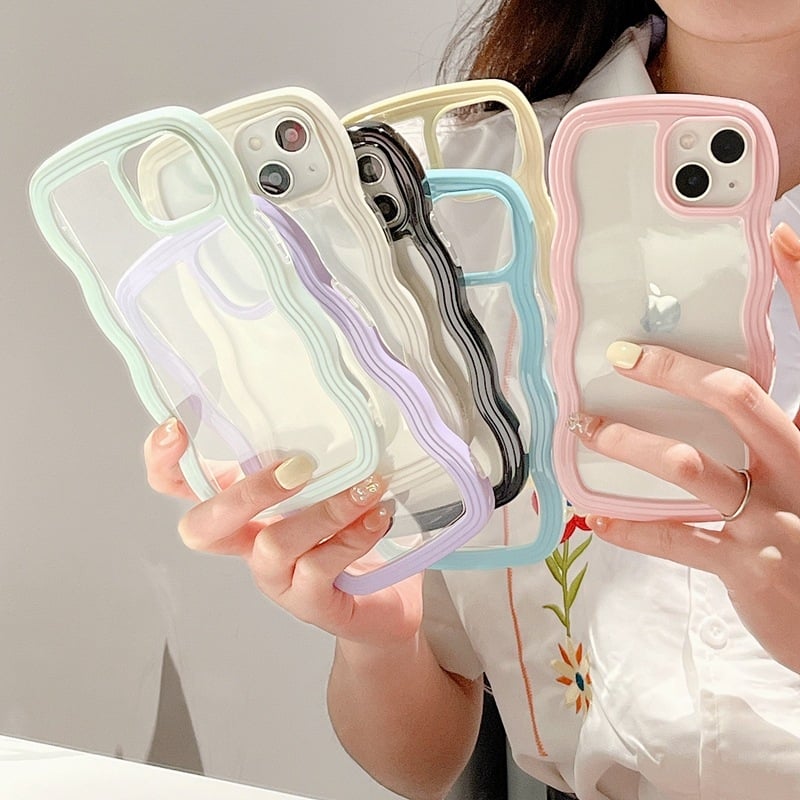 Carcasă Ins Wave Edge din PC pentru seria iPhone 11–14, 2-în-1, protecție împotriva șocurilor, disipare termică, uzură și amprente, culori candy
