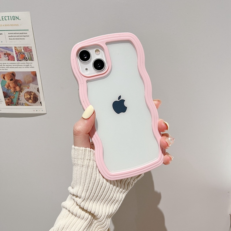 Carcasă Ins Wave Edge din PC pentru seria iPhone 11–14, 2-în-1, protecție împotriva șocurilor, disipare termică, uzură și amprente, culori candy