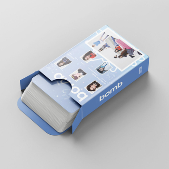 55 Illit carduri mici pentru K-pop: carduri foto de înaltă definiție pentru album și poster, set colecționabil DIY
