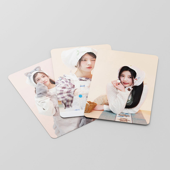 55 Illit carduri mici pentru K-pop: carduri foto de înaltă definiție pentru album și poster, set colecționabil DIY