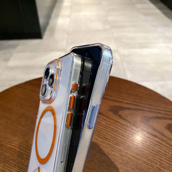 Kućište za iPhone 17 Pro Max, minimalističko, prozračno, ne žuti, magnetsko punjenje, otporno tvrdo kućište