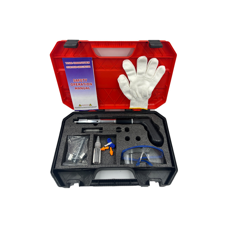 Pistol de cuie, pistol de cuie pentru tavan, pistol de cuie pentru canal de cablu, unealtă pneumatică pentru fixarea cimentului, cuie din oțel mini, cuie drepte