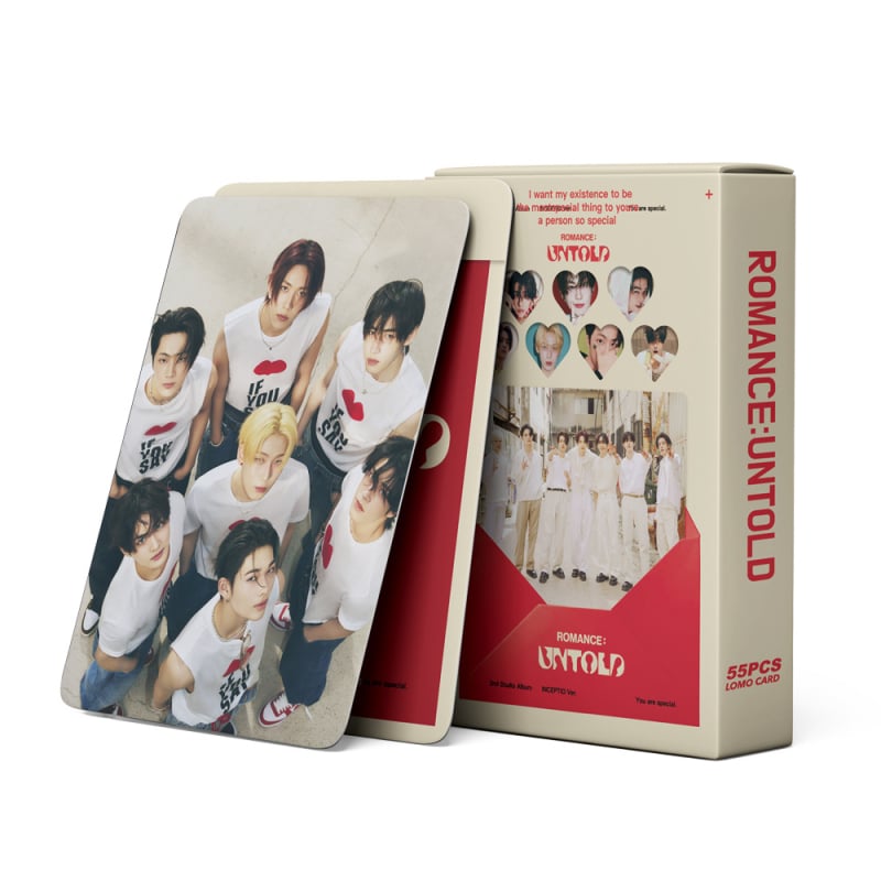 Set de carduri foto K-Pop: album Untold Comeback, stil Lomo, 55 carduri