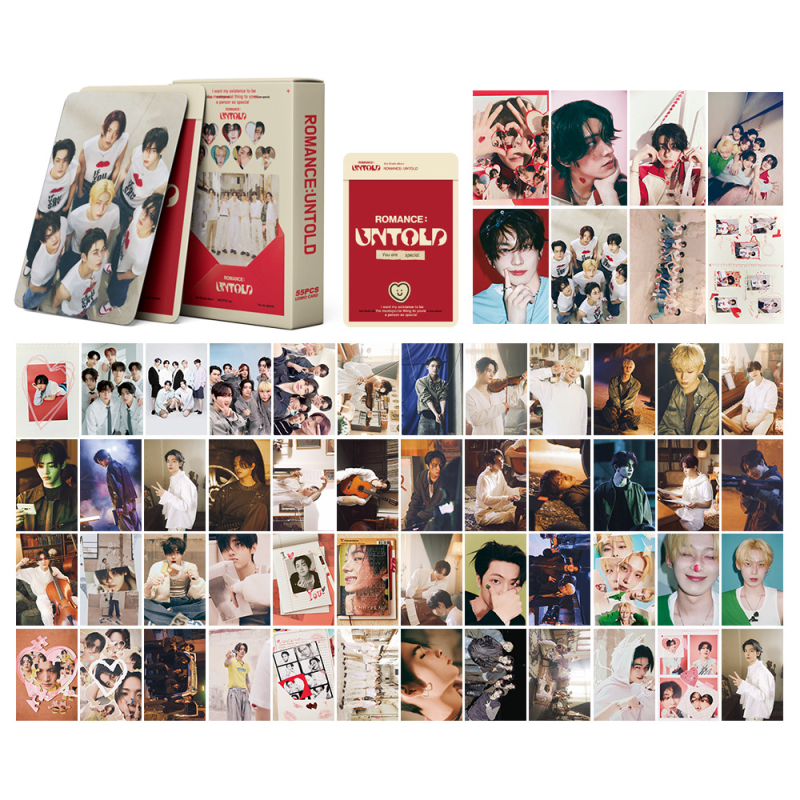 Set de carduri foto K-Pop: album Untold Comeback, stil Lomo, 55 carduri