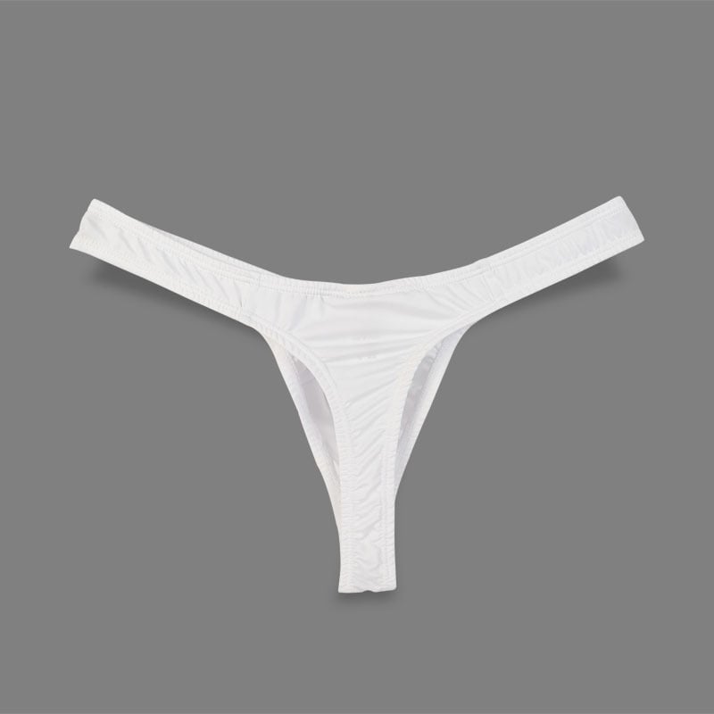 Muški thong s niskim strukom, jednobojno donje rublje, ice silk materijal
