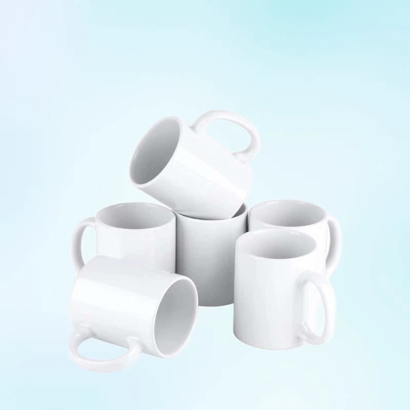 Cană ceramică personalizată cu logo-ul dvs. – cană de publicitate cu imprimare prin sublimare, acoperită