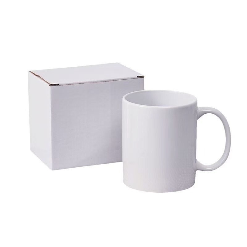 Cană ceramică personalizată cu logo-ul dvs. – cană de publicitate cu imprimare prin sublimare, acoperită