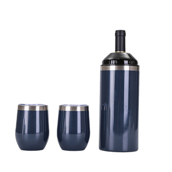 Termos în formă de sticlă de vin, din oțel inoxidabil 304, capacitate mare, set cadou de afaceri