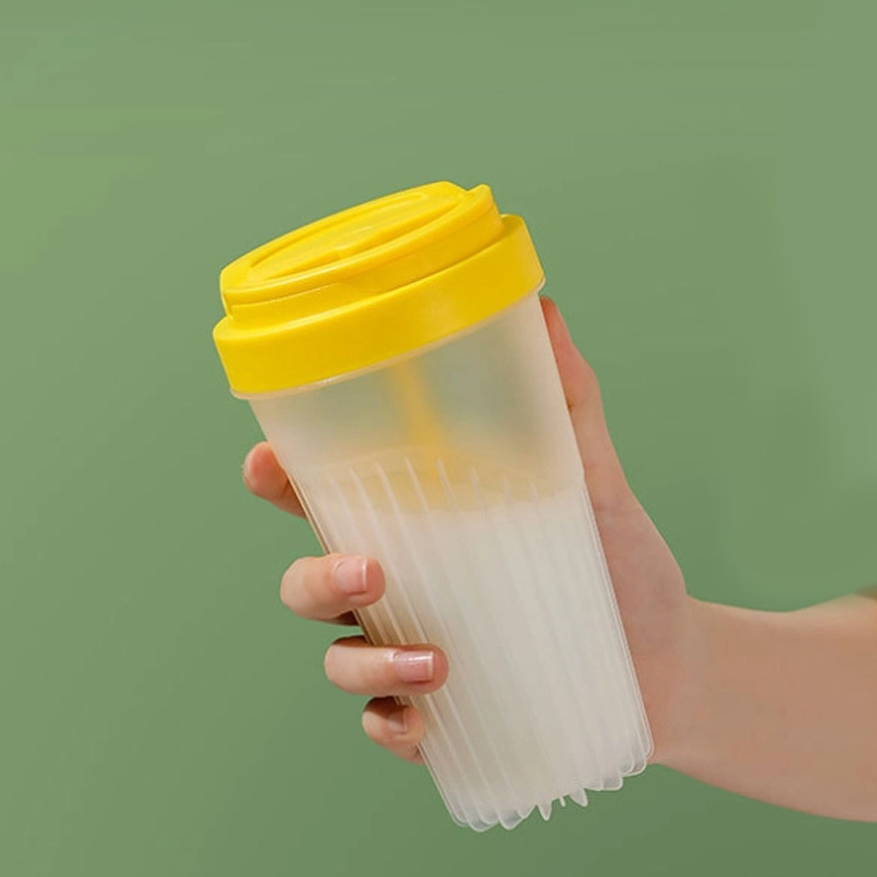 Cană shaker manuală cu amestec ciclonic pentru pudră de lapte de soia și pudră de proteine