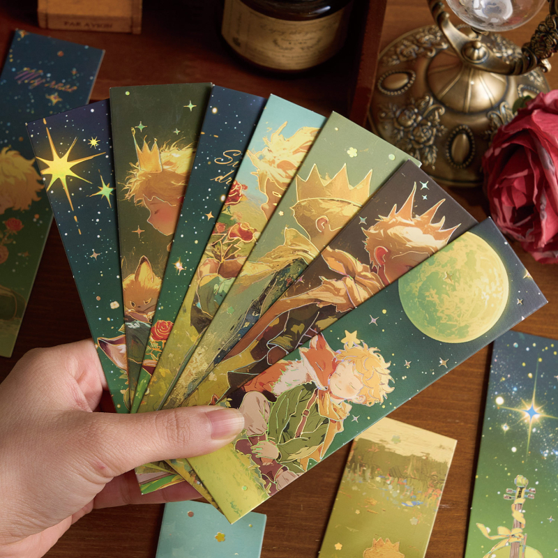 Semne de carte în cutie — seria Gentle Universe, ilustrații creative ale personajelor pentru elevi