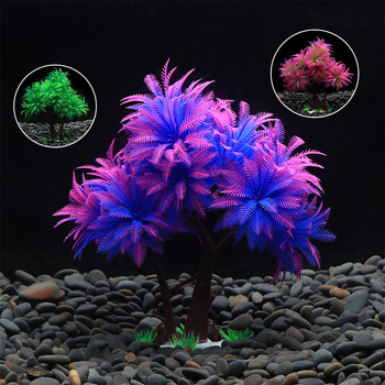 Umjetna vodna trava za akvarij CB-E80, plastična bonsai dekoracija