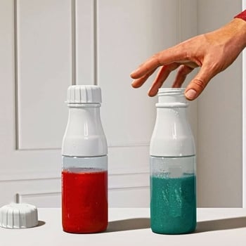 500 ml šejker za proteine, prenosna plastična boca za shake, Tritan, moderni minimalistički dizajn