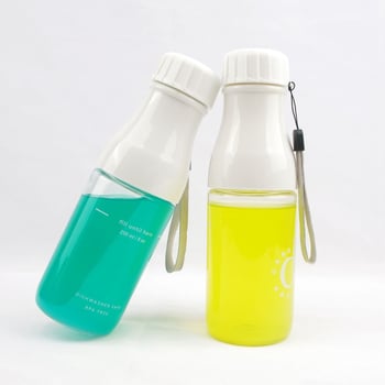 500 ml šejker za proteine, prenosna plastična boca za shake, Tritan, moderni minimalistički dizajn