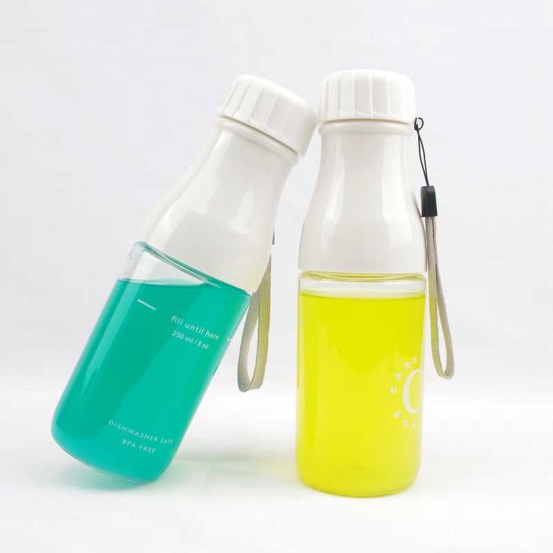 Stilski šejker za proteine u prahu, 500 ml, plastična prijenosna sportska boca
